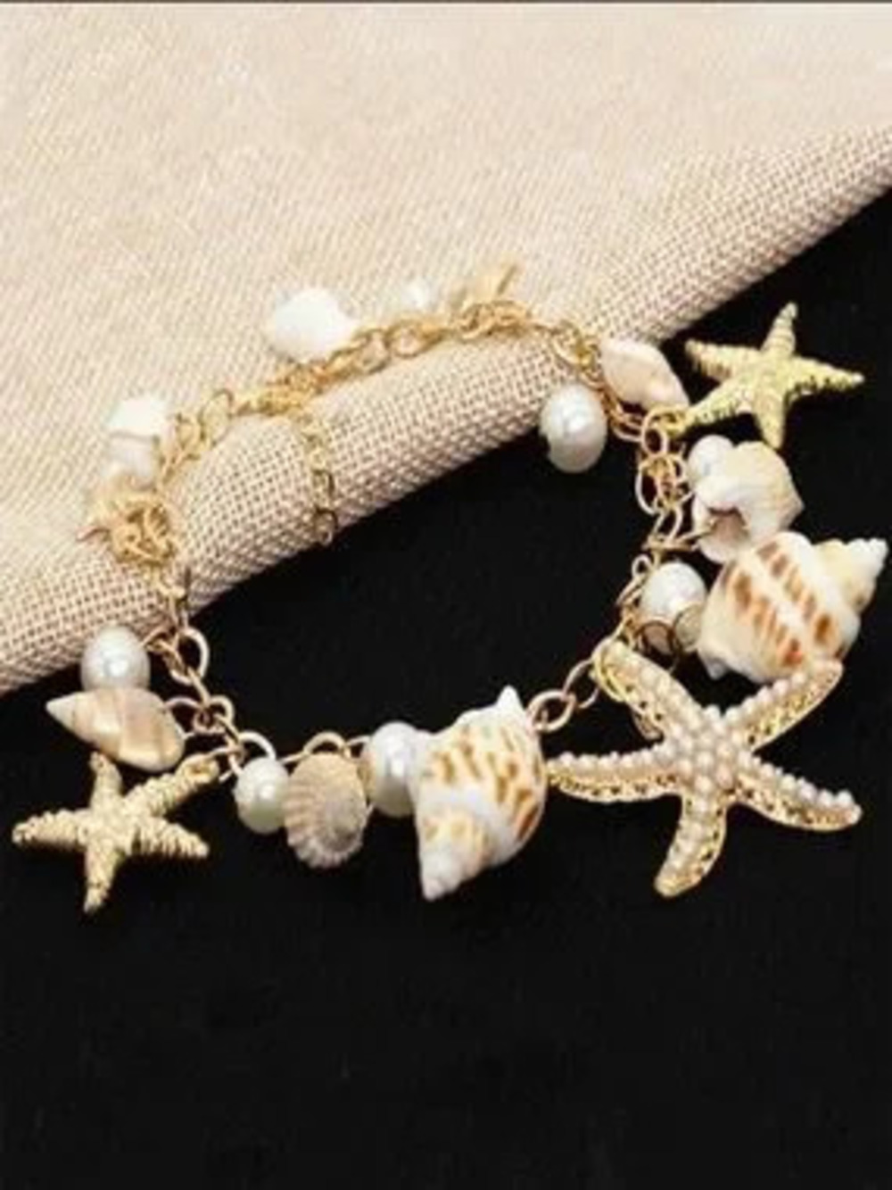 Costa Bella Seashell Charm Bracelet